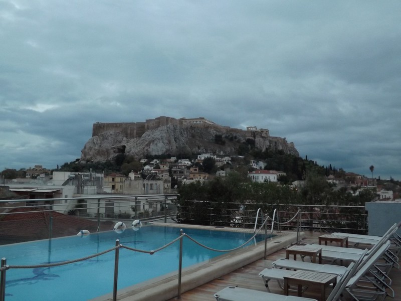 Acropolis from Hotel Roof 3