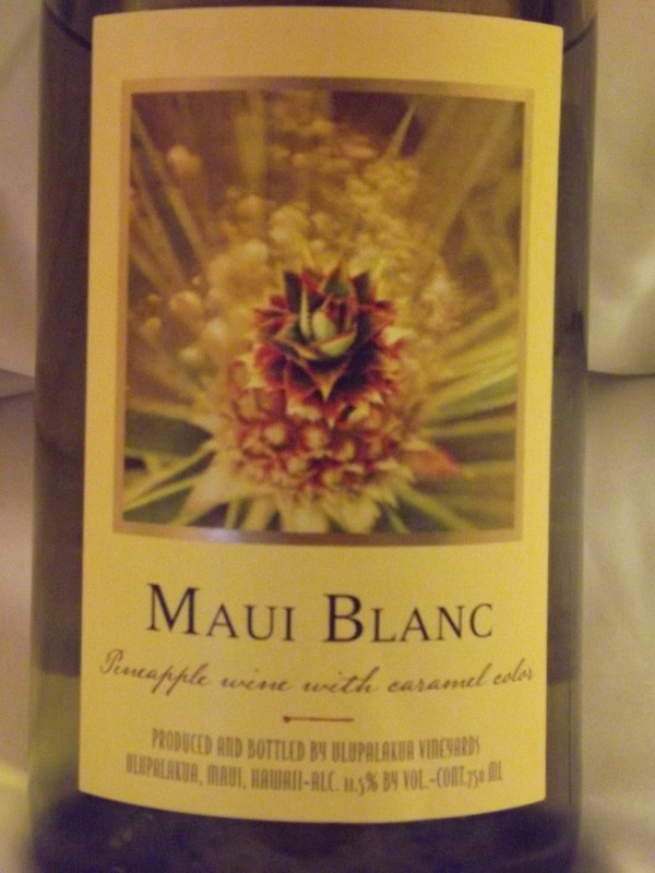 Pineapple Wine in Hawaii