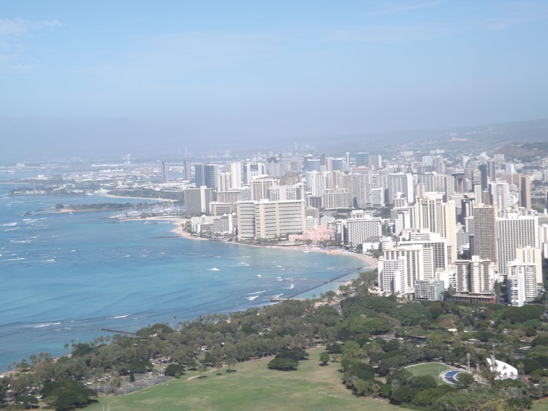 View of Honolulu from Diamond Head (2)