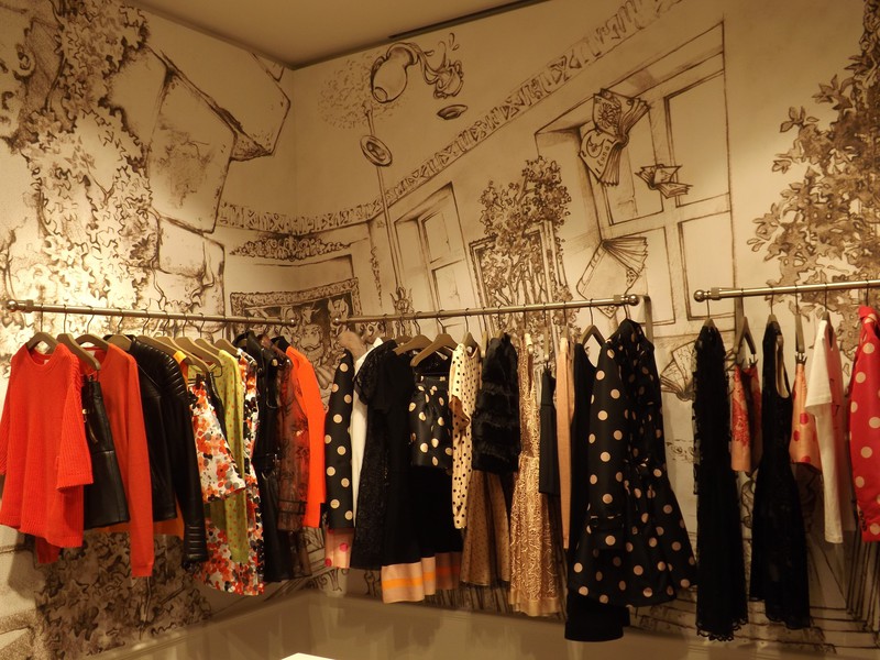 Inside Red Valentino Boutique