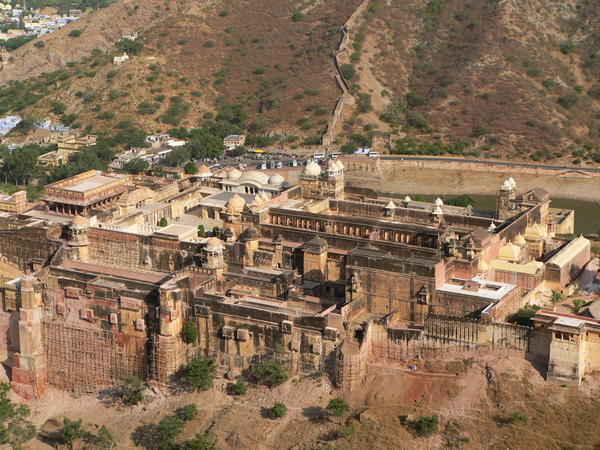 Amber Fort View From Jaigarh Fort