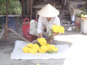 Hoi An - Flower Vendor