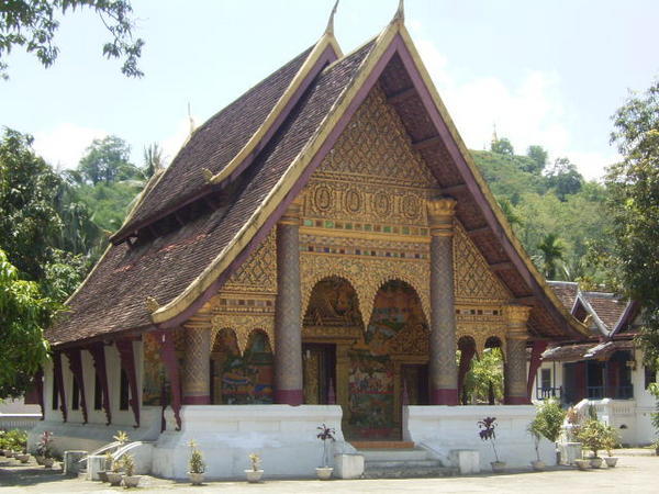One of the many Wats in Luang Prabang
