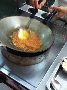 Frying the secret ingredient