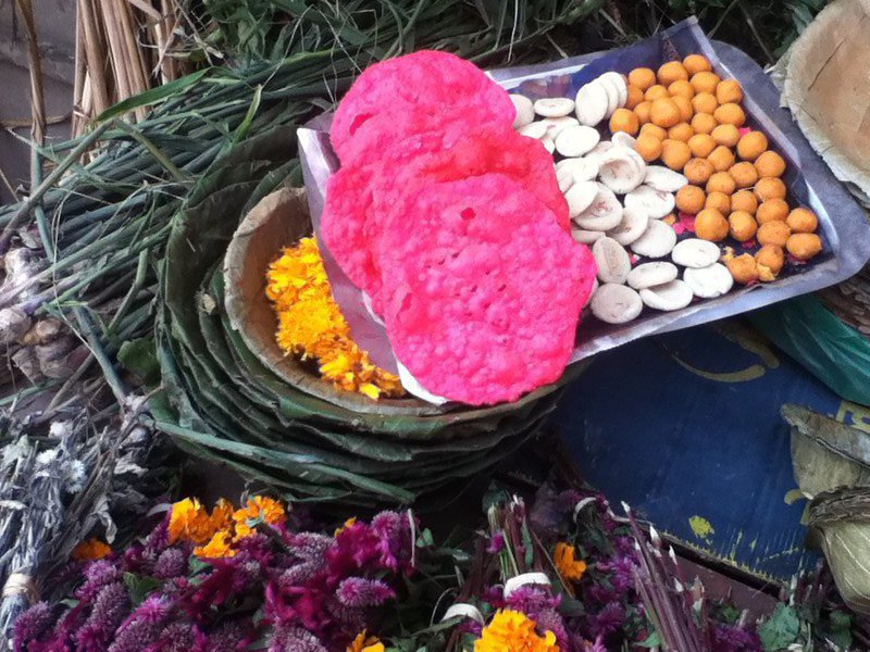 Offerings for Dashain