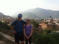 On the way to Swayambhunath