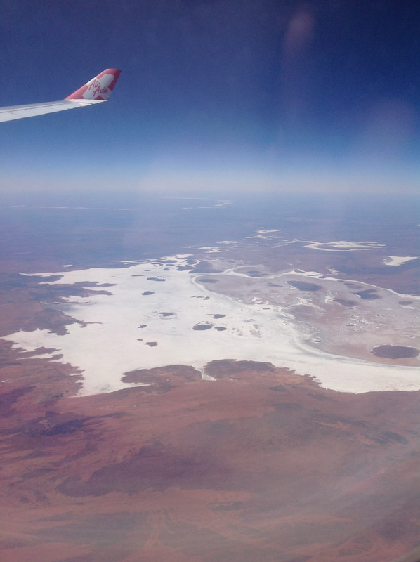 Salt lakes over Aus