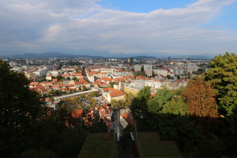 Ljubljana from the castle