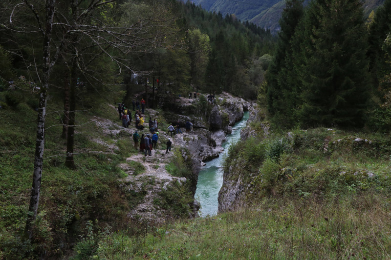 The Great Soča Gorge (and actors)
