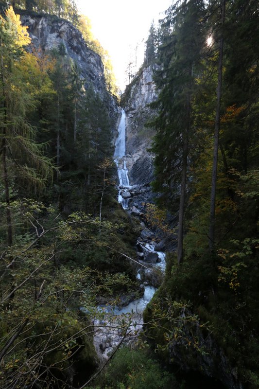 Martuljek falls (waterfall 1)