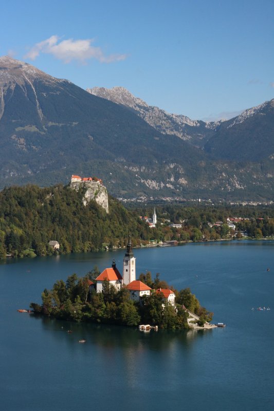 Lake Bled from Ojstrica