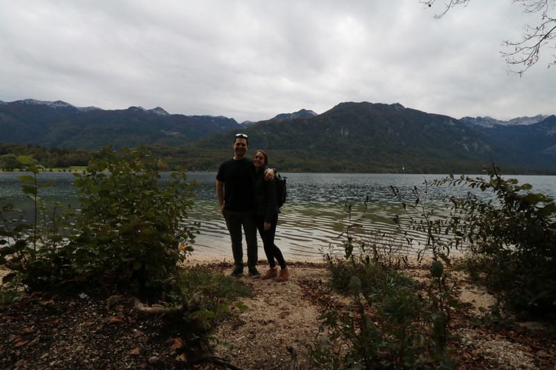 Us at Lake Bohinj
