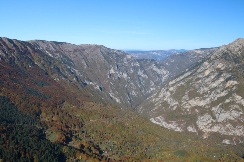 Tara Canyon from Mt Ćurevac