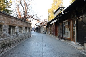 Ottoman streets in Baščaršija