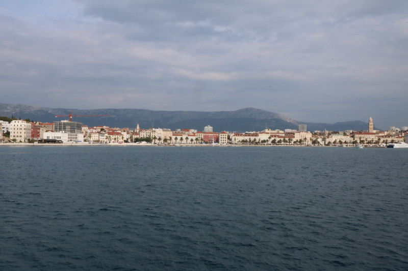 View of Split from the Marina