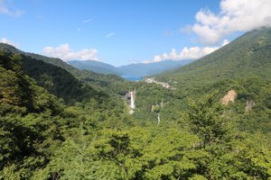 View from the top of  Akechidaira Ropeway