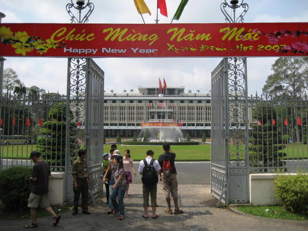 Gates of Reunification Palace