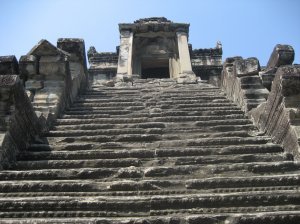 Angkor Wat stairs