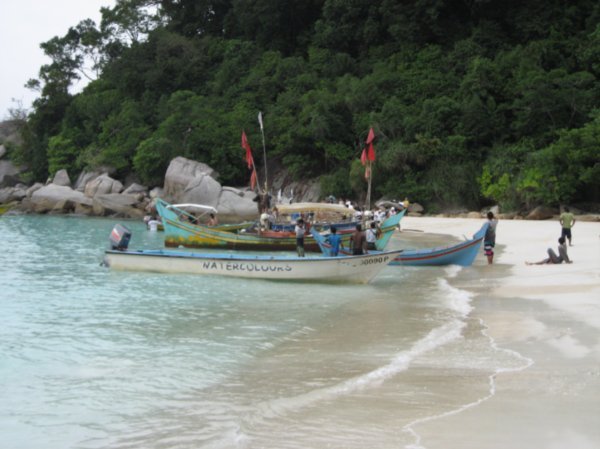 The boats that invaded OUR beach