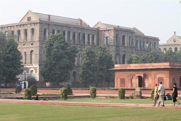Colonial building in Red Fort