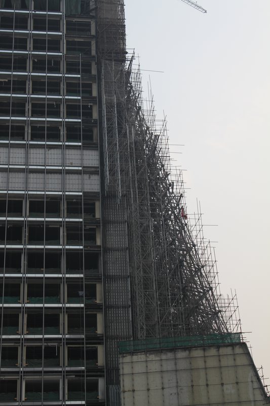Impressive scaffold