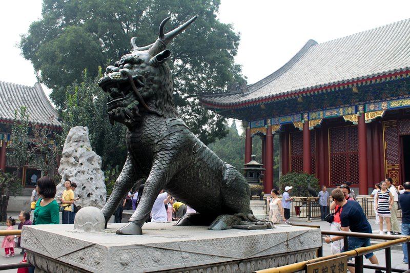 Statue at the Summer Palace