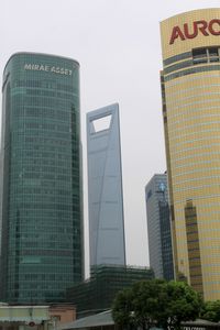 Some of Pudong's skyscrapers 