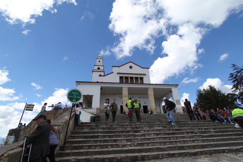 Church at the top of Monserrate