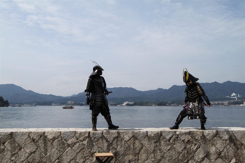 'Samurai' at Miyajima