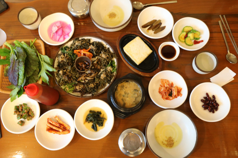 Our last dinner in Korea