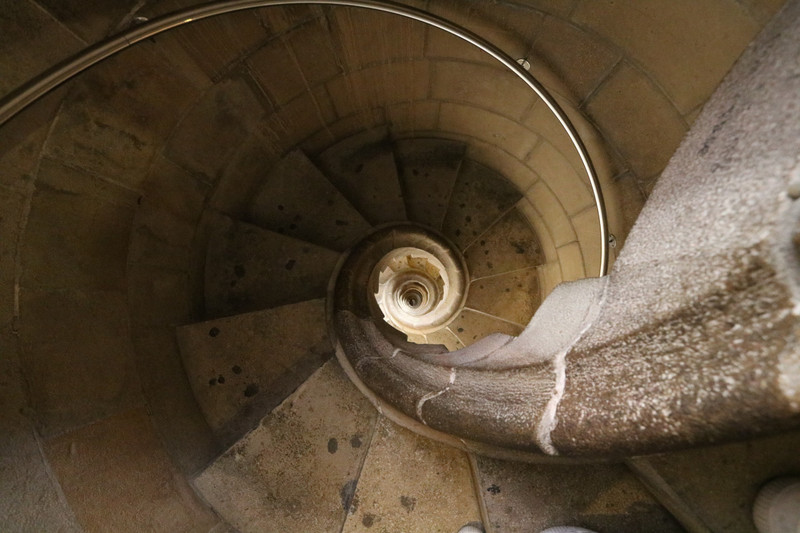 Stairs from the tower, La Sagrada Familia