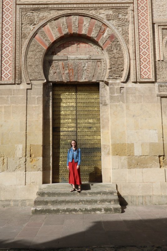 Outside the Mezquita, Cordoba