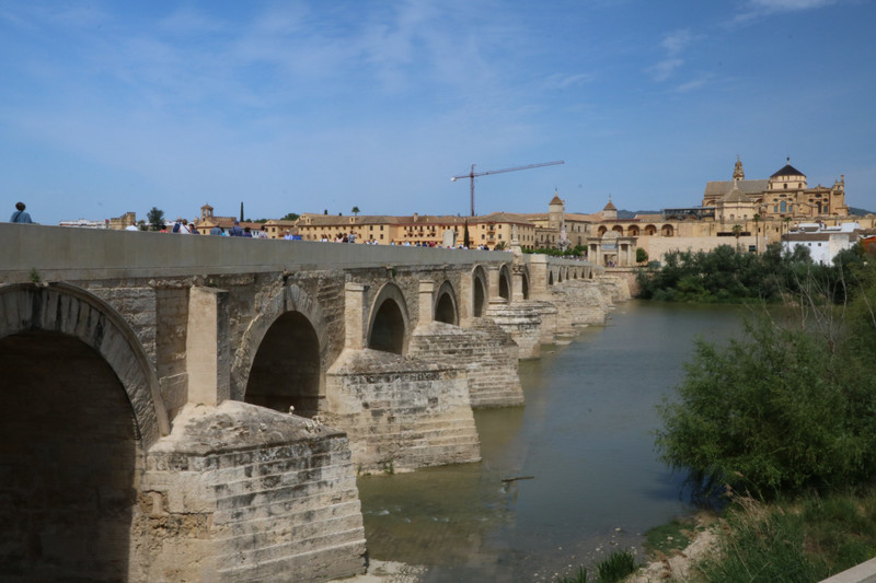 The Roman Bridge towards the Mezquita, Cordoba