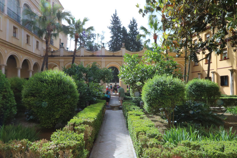 Courtyard, the Alcazar