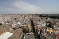View looking east from Giralda Tower, Seville Cathedral