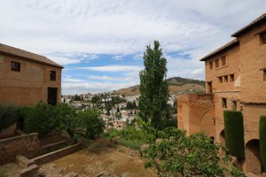 View over Granada from the Alhambra