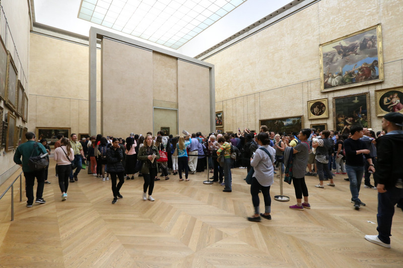 Mona Lisa, the Louvre