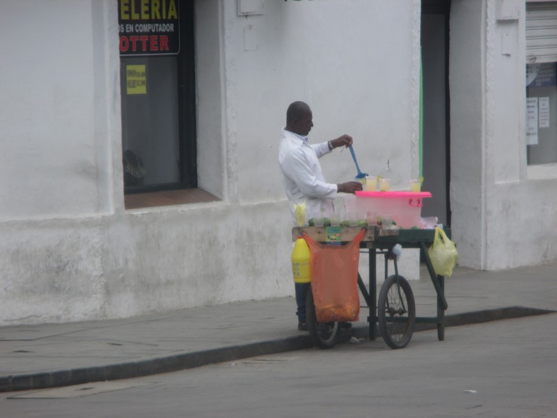 Street Vendor Popayan