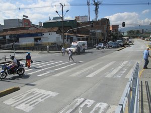 Ambulance strikes pedestrian