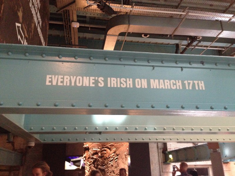 Guinness Storehouse - St Pat's Day