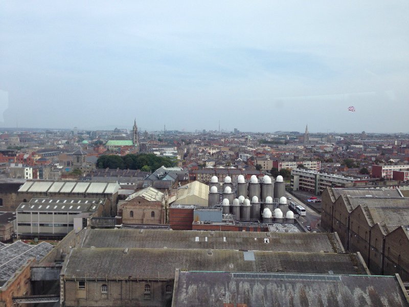 Guinness Storehouse - view from bar