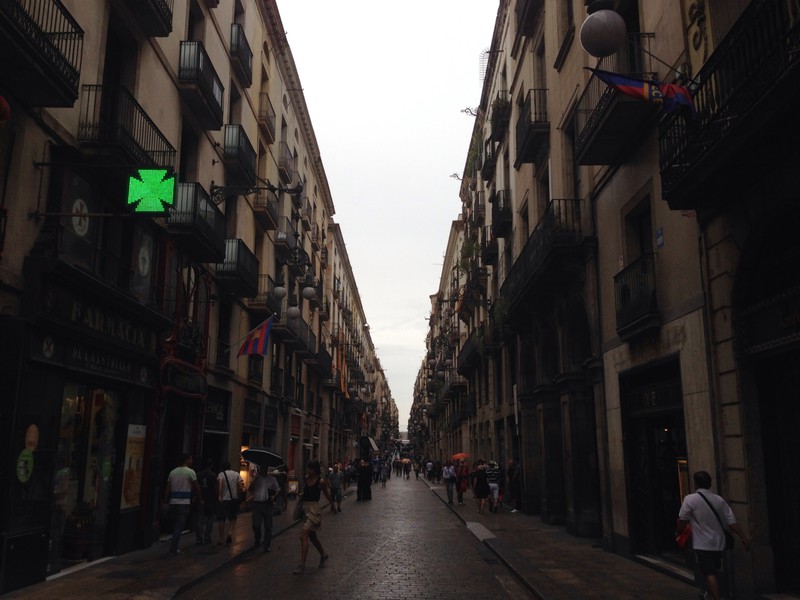 Barcelona lane way