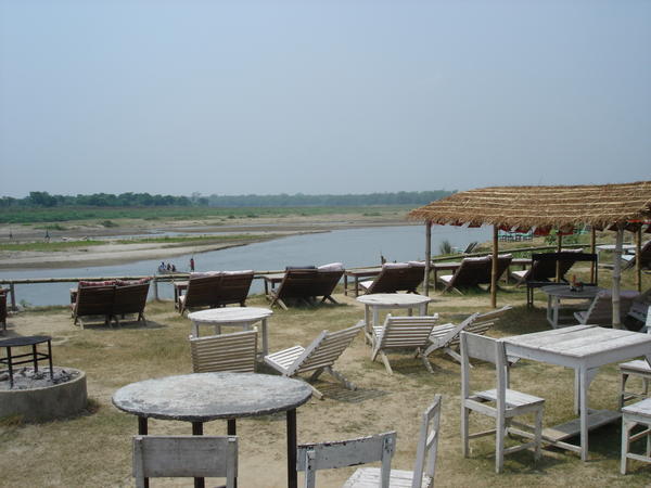 The view in Chitwan from our lodge