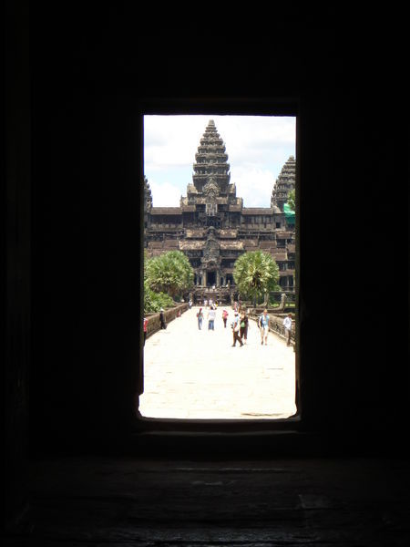 Angkor doorway