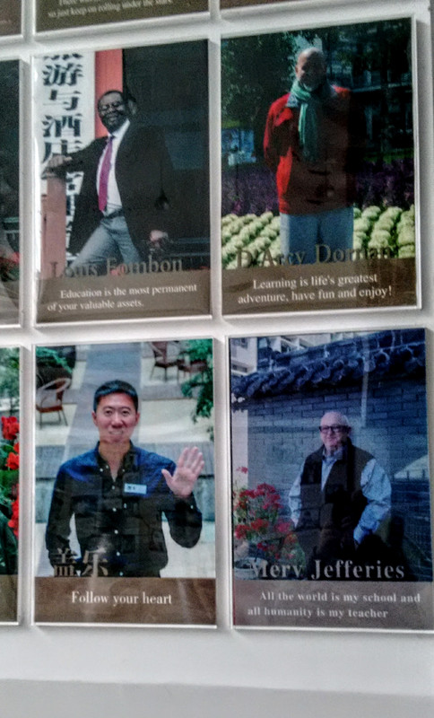 Foreign Teachers Photo Wall