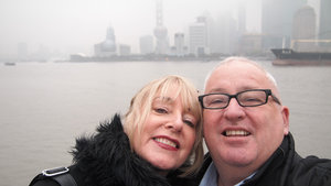 Mary and I in Shanghai 2012