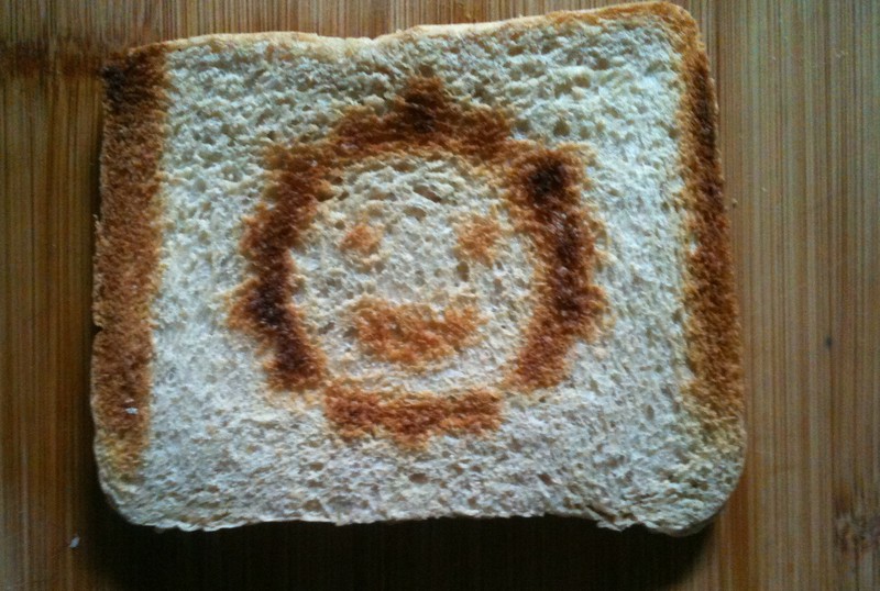Happy Face Toast...