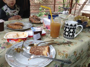 Georgian breakfast, thank you Manana