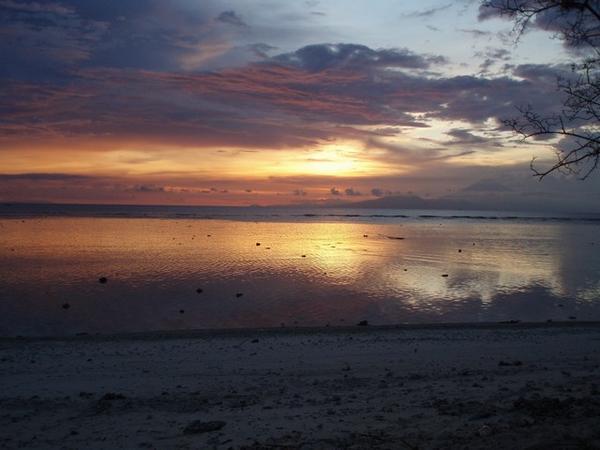 Sunset over Lombok