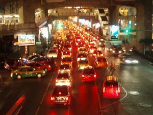 Bangkok Night Traffic